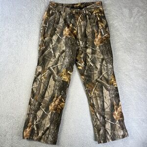 Gander Mountain Guide Series Pants Mens Large Realtree Camo Brown TecH2O Hunting